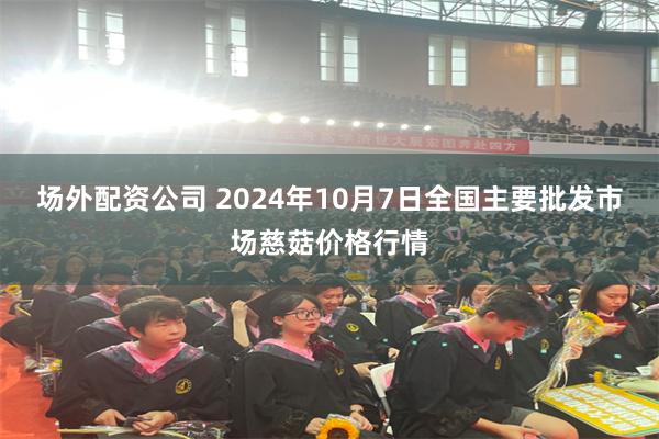 场外配资公司 2024年10月7日全国主要批发市场慈菇价格行情