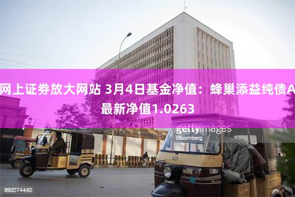 网上证劵放大网站 3月4日基金净值：蜂巢添益纯债A最新净值1.0263